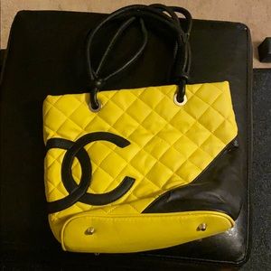 Bags - Yellow and Black bag Bags - Yellow and Black bag
